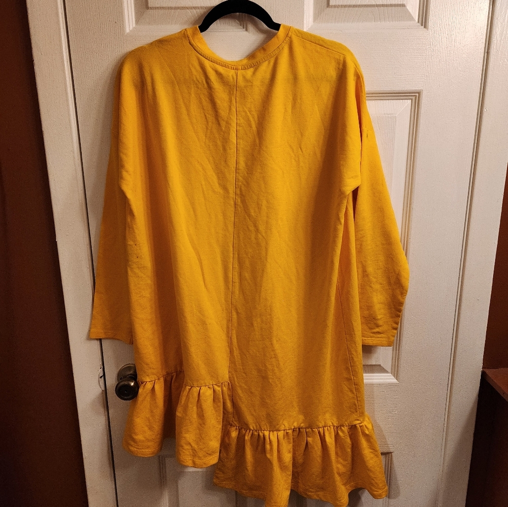 Noisy May women shirt dress size xs color Yellow